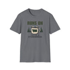 Runs On Coffee & Stubbornness T-Shirt