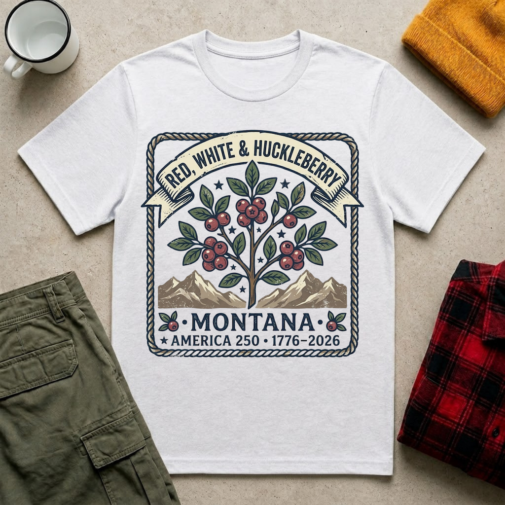 Red, white and huckleberry T-Shirt
