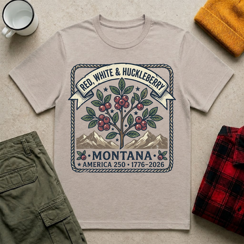 Red, white and huckleberry T-Shirt