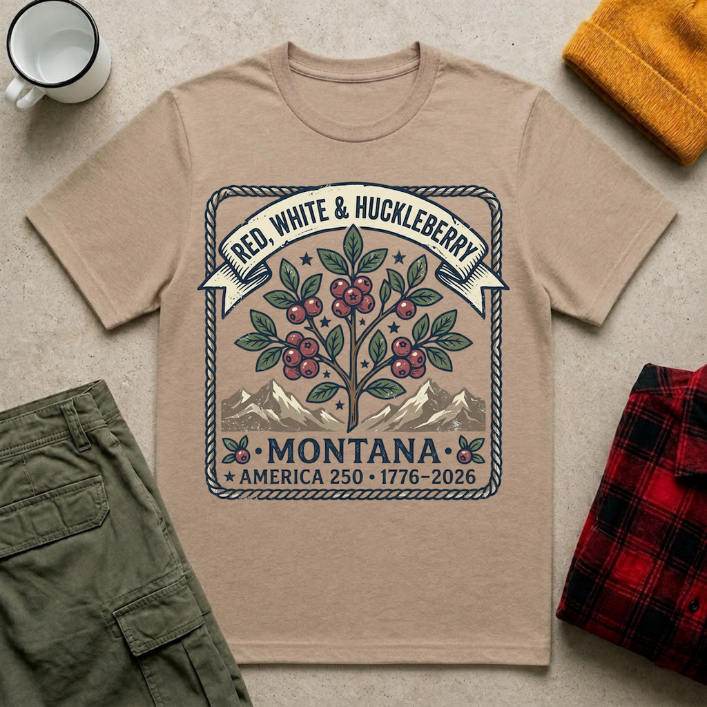 Red, white and huckleberry T-Shirt