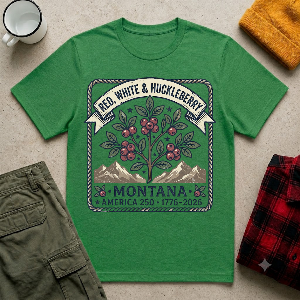 Red, white and huckleberry T-Shirt