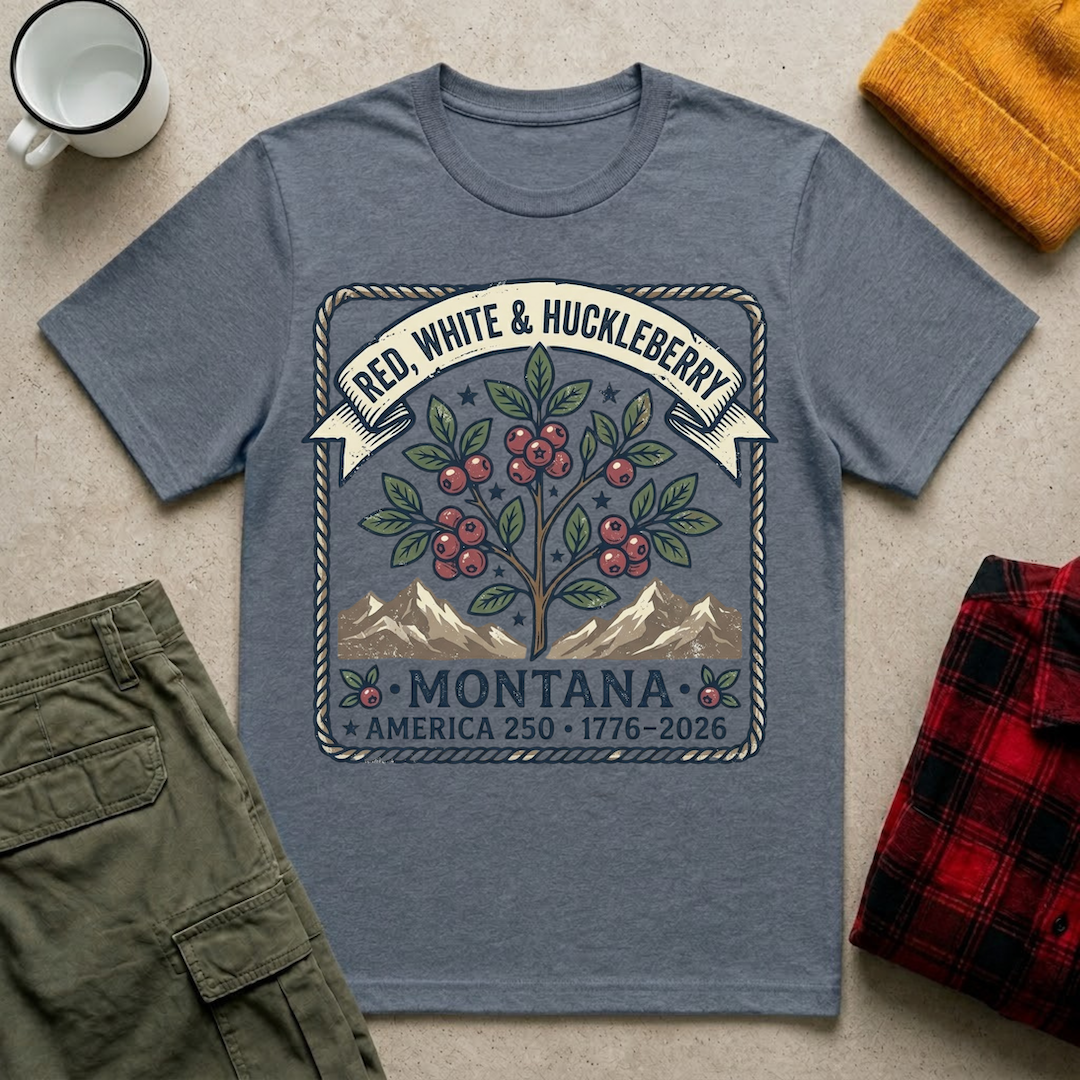 Red, white and huckleberry T-Shirt