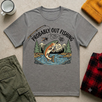 Probably Out Fishing T-Shirt