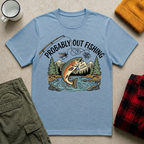 Probably Out Fishing T-Shirt