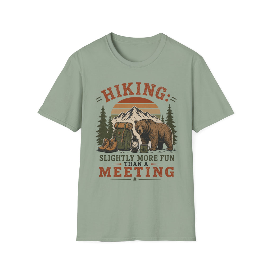 Hiking bear camping T-Shirt