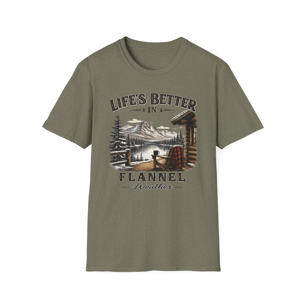Life's Better in Flannel T-Shirt