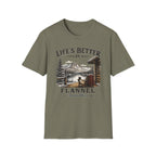 Life's Better in Flannel T-Shirt