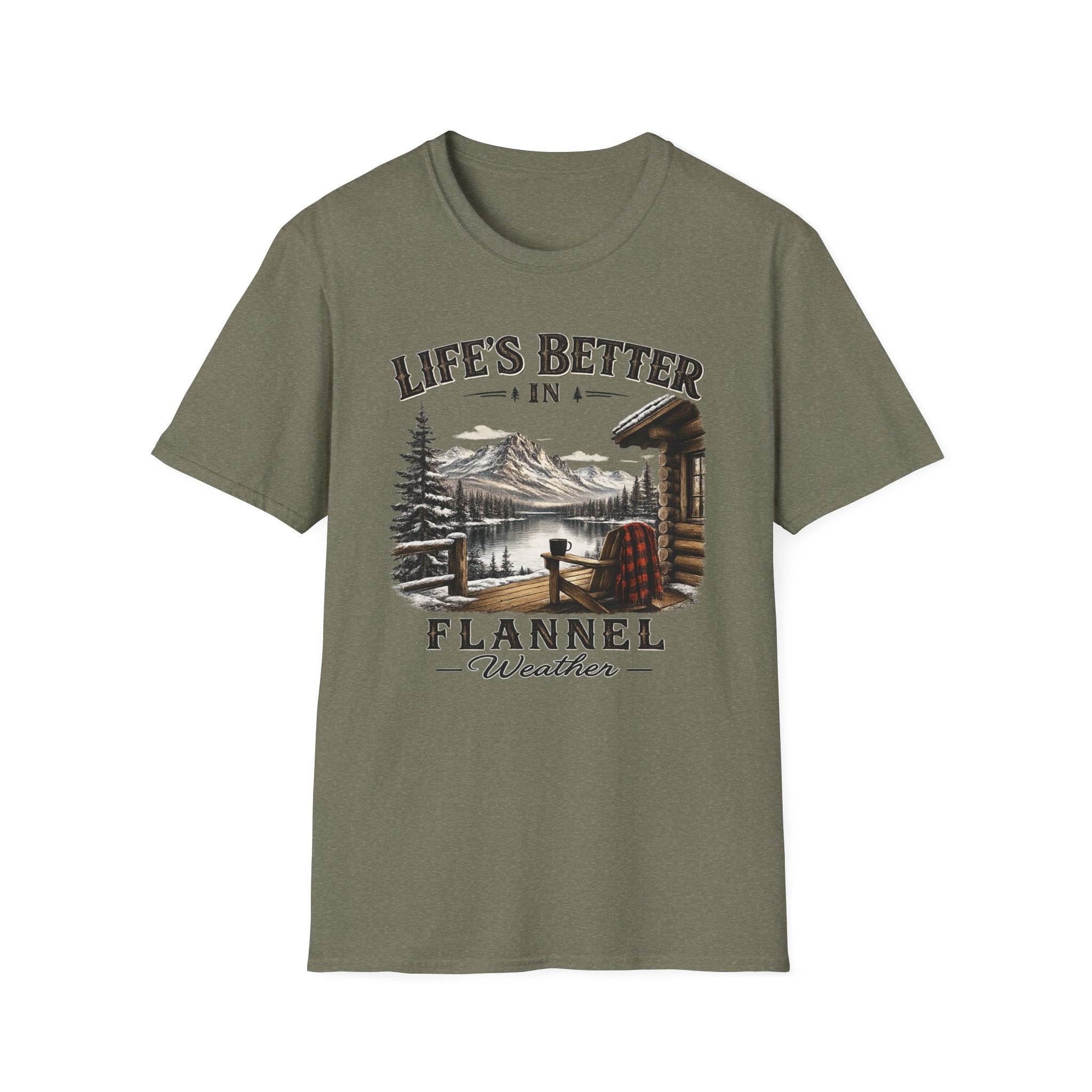 Life's Better in Flannel T-Shirt