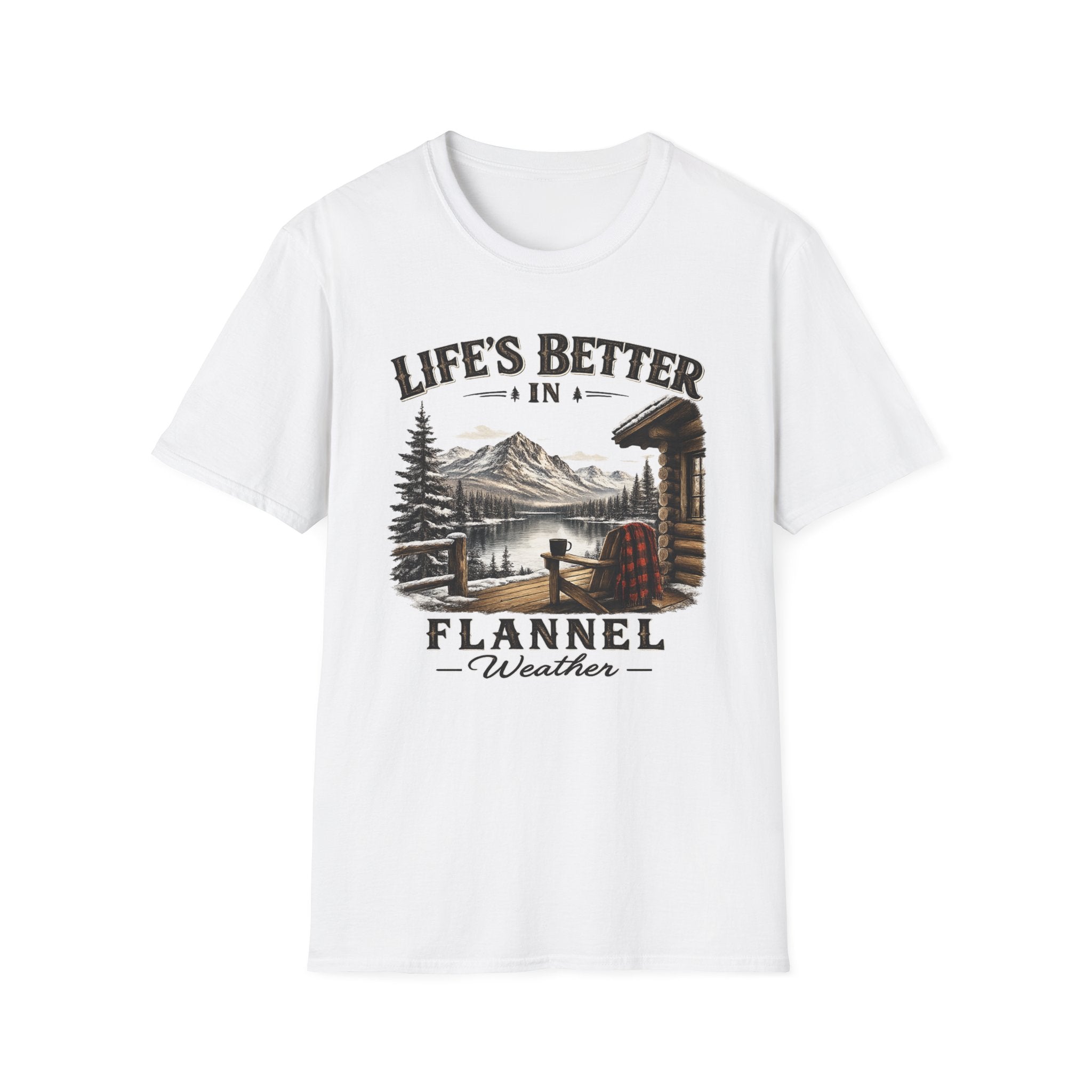 Life's Better in Flannel T-Shirt