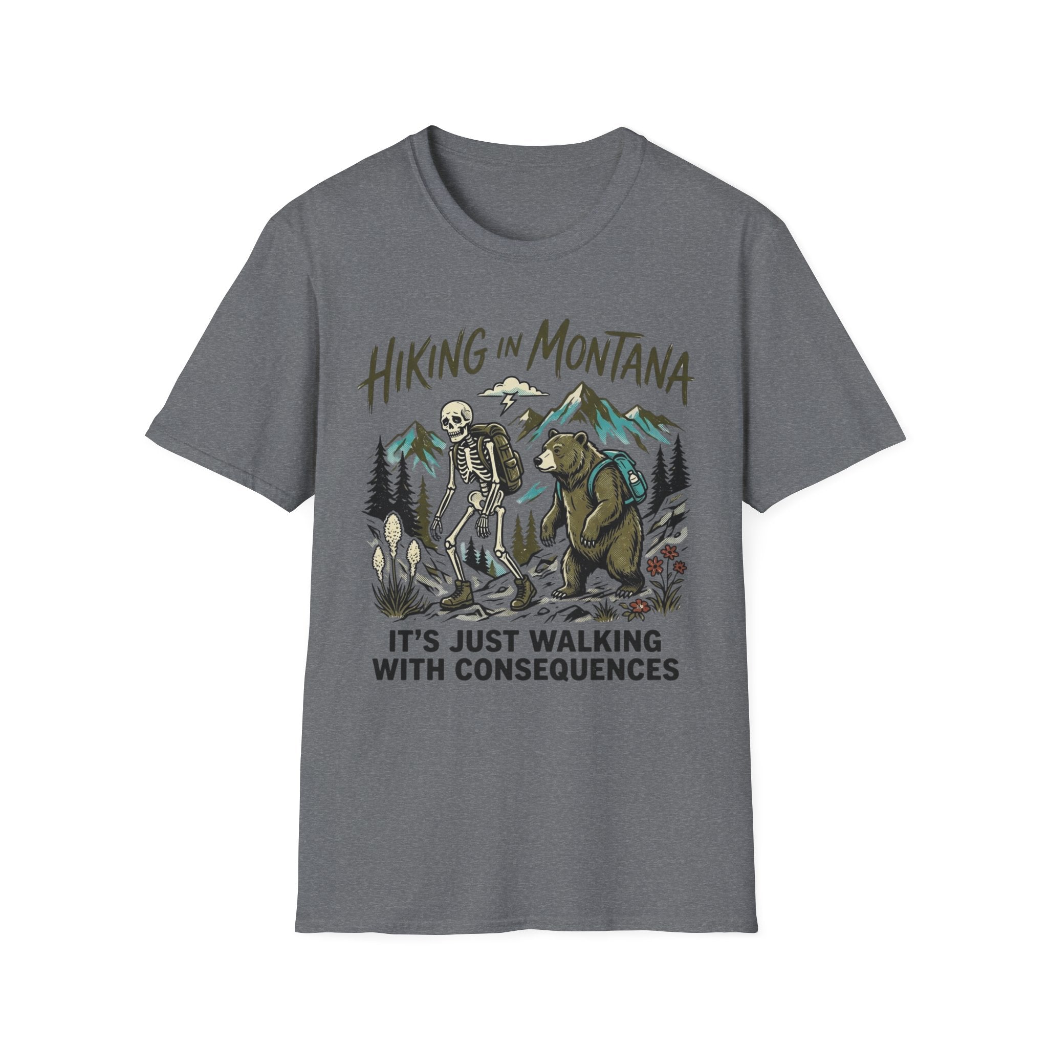 Hiking In Montana T-Shirt