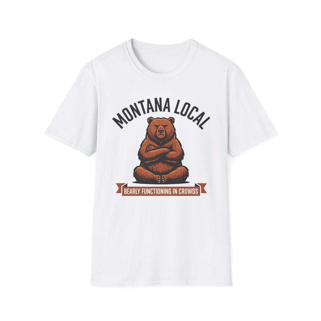 Bearly Functioning In Crowds T-Shirt
