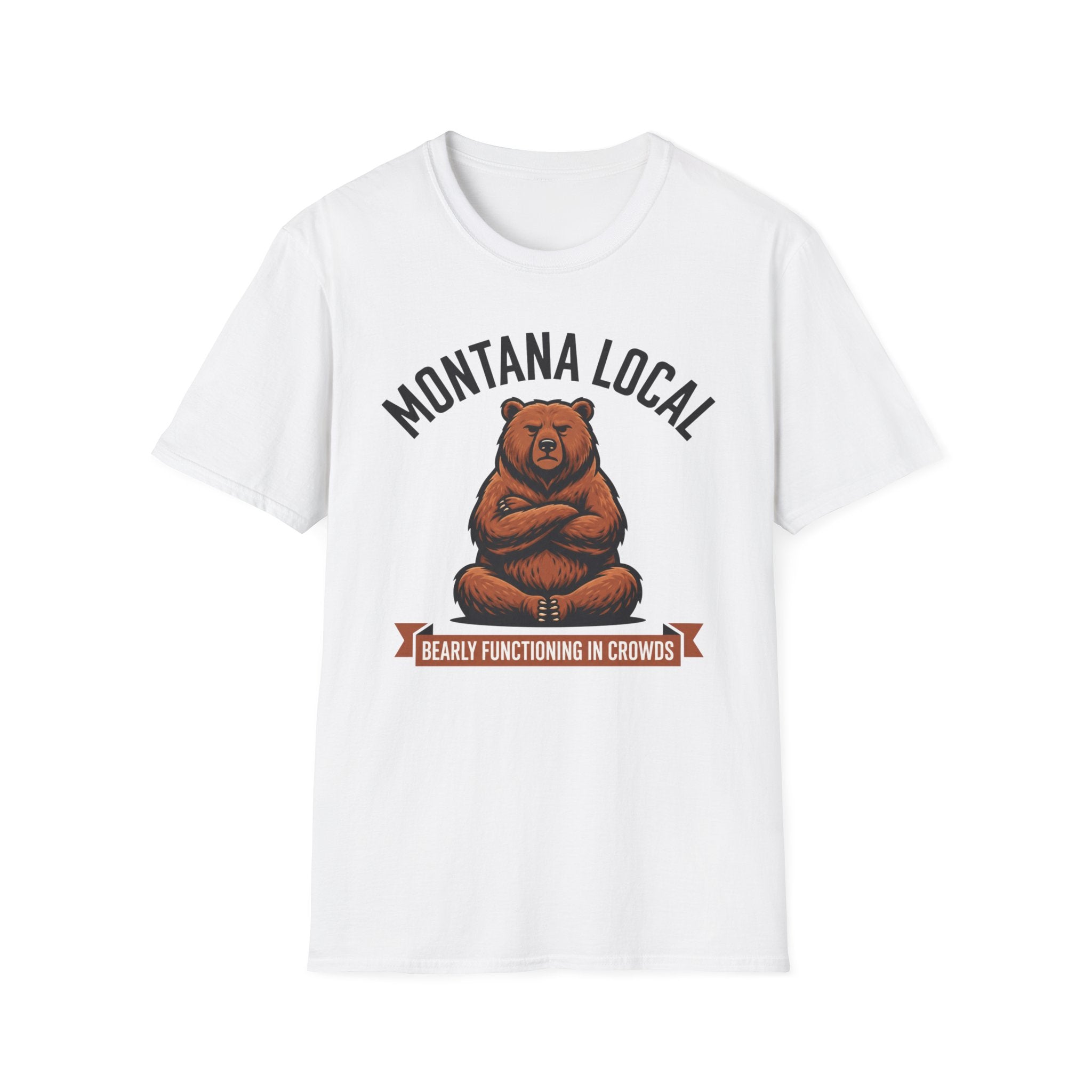 Bearly Functioning In Crowds T-Shirt