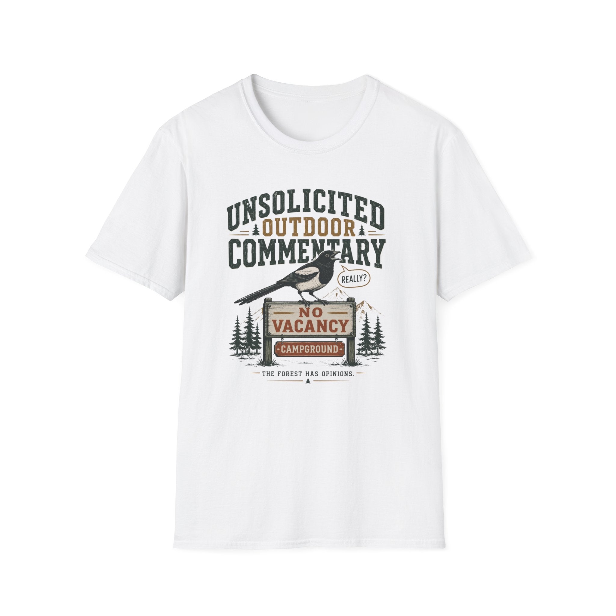 Unsolicited Outdoor Commentary T-Shirt
