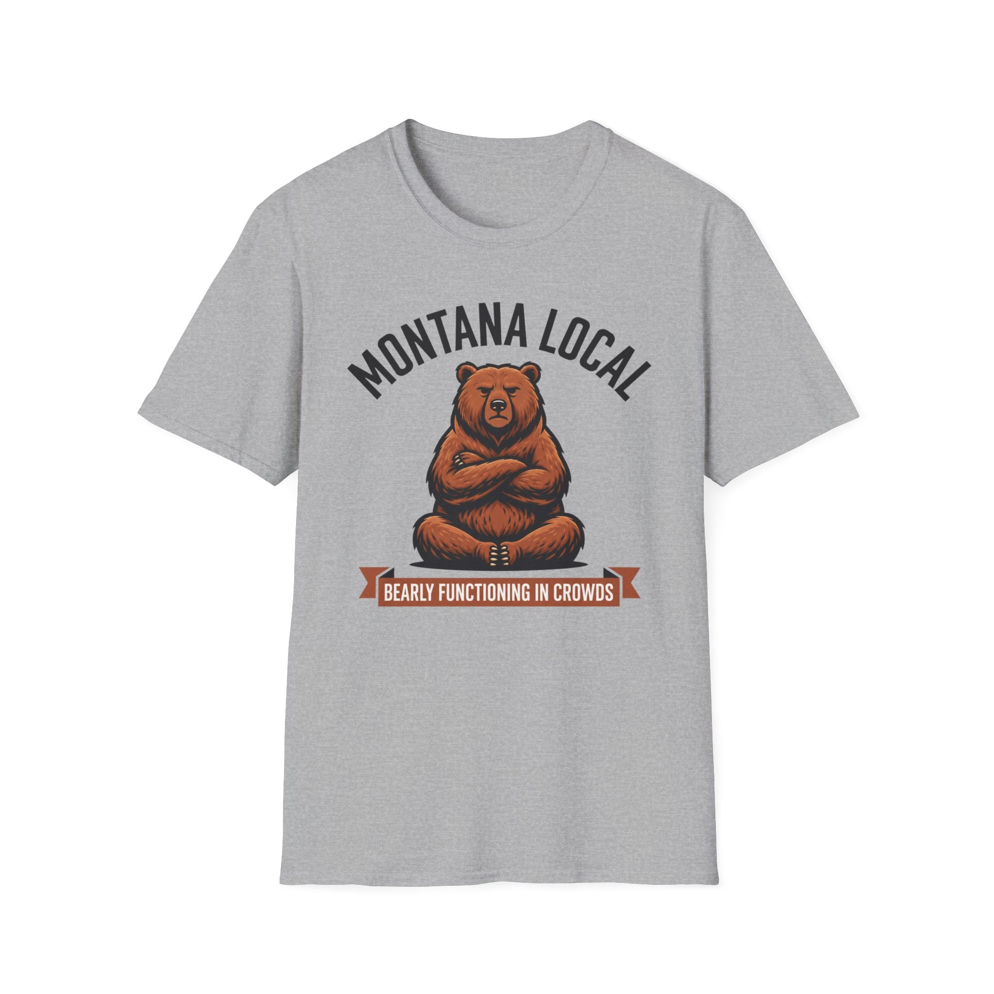 Bearly Functioning In Crowds T-Shirt