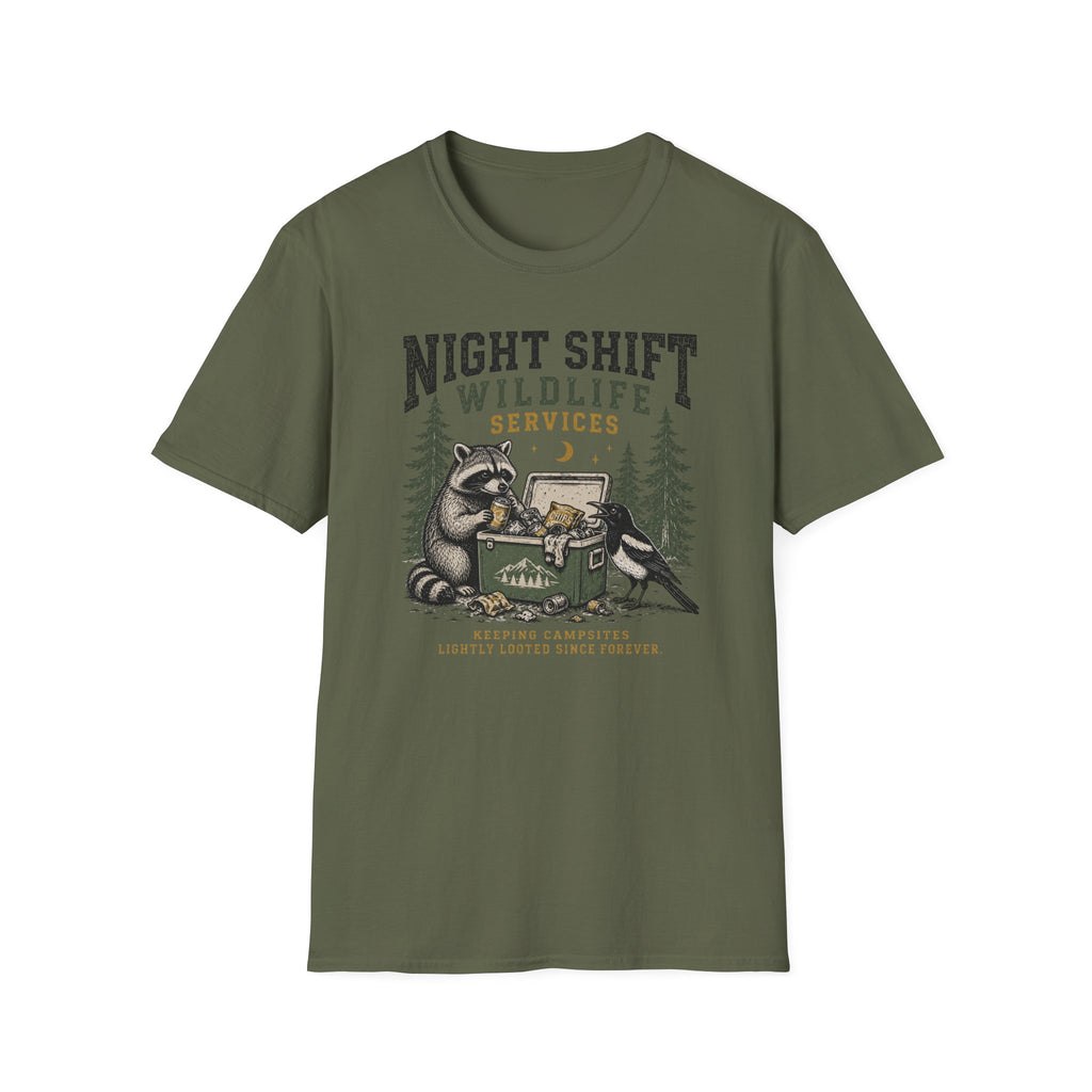 Night Shift Wildlife Services T-Shirt