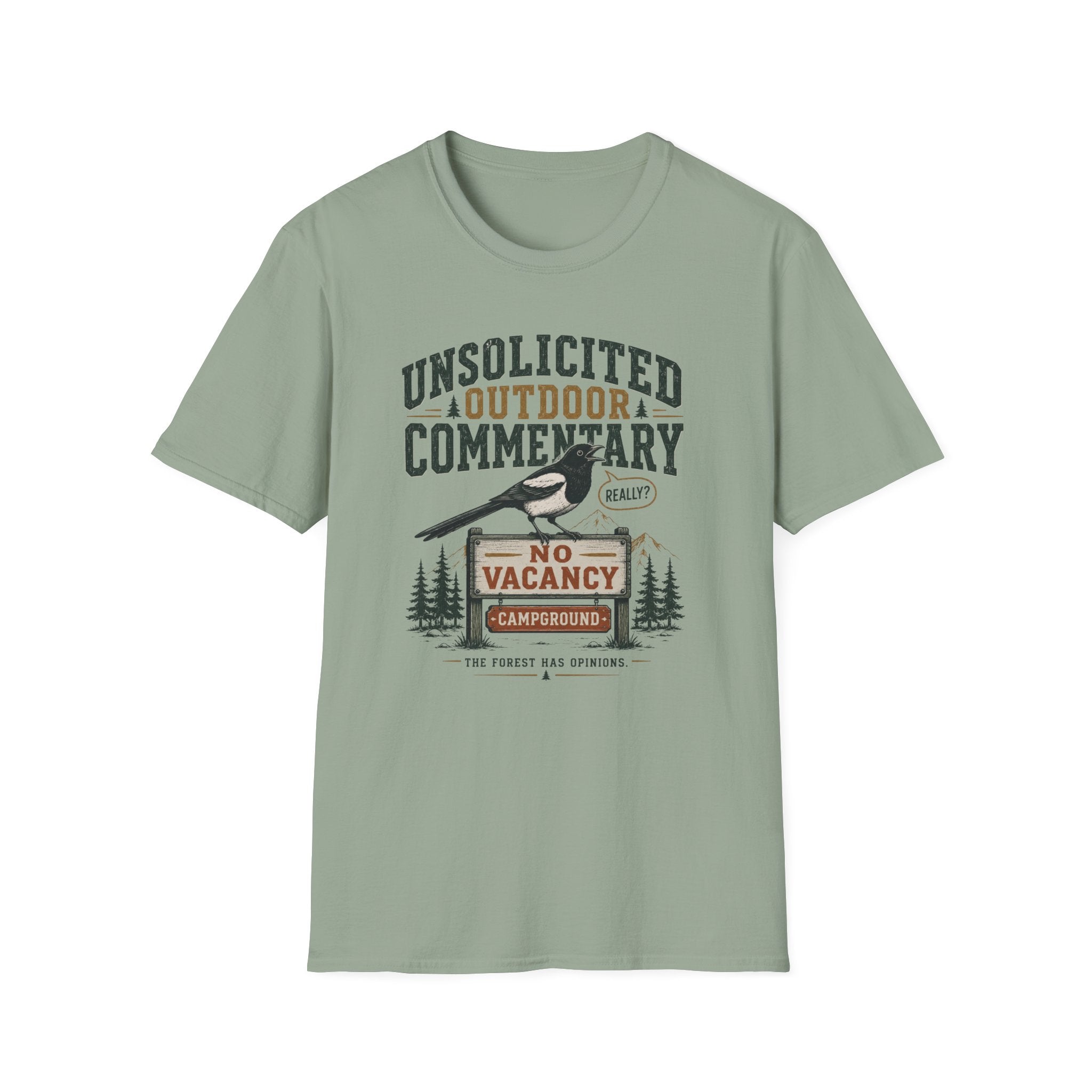 Unsolicited Outdoor Commentary T-Shirt
