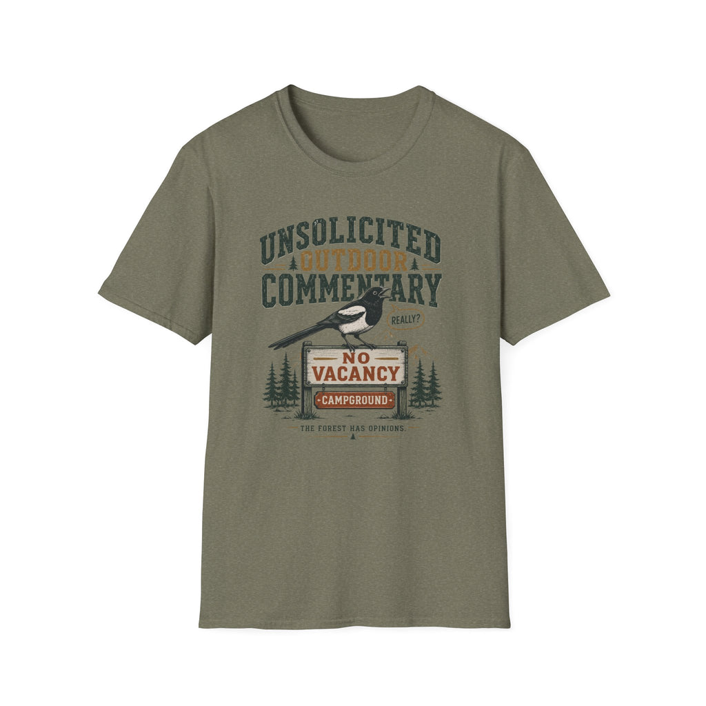 Unsolicited Outdoor Commentary T-Shirt