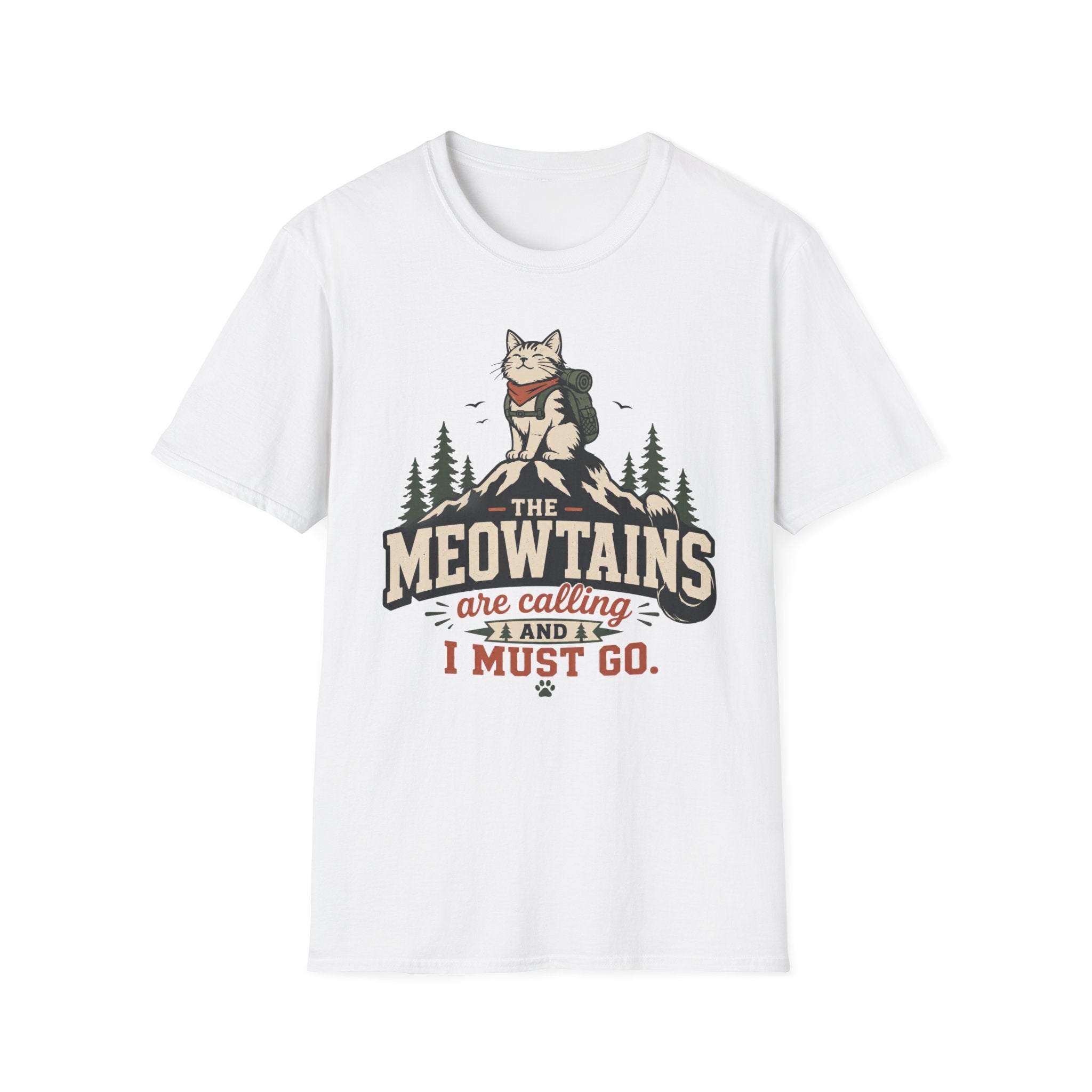 The Meowtains Are Calling T-Shirt