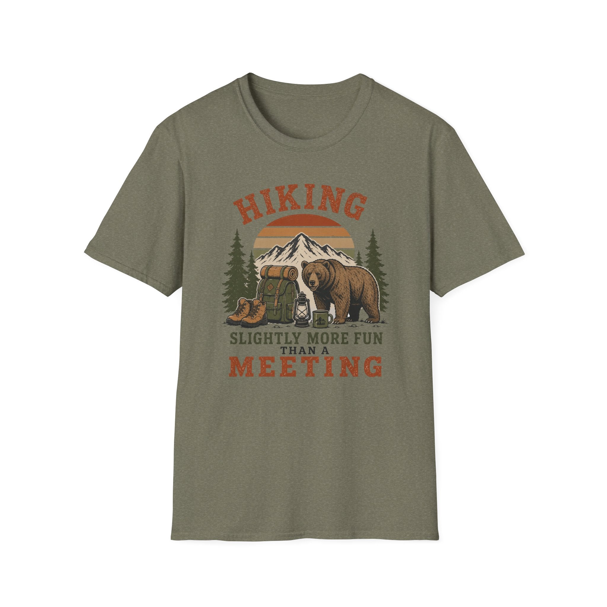 Hiking Bear T-Shirt