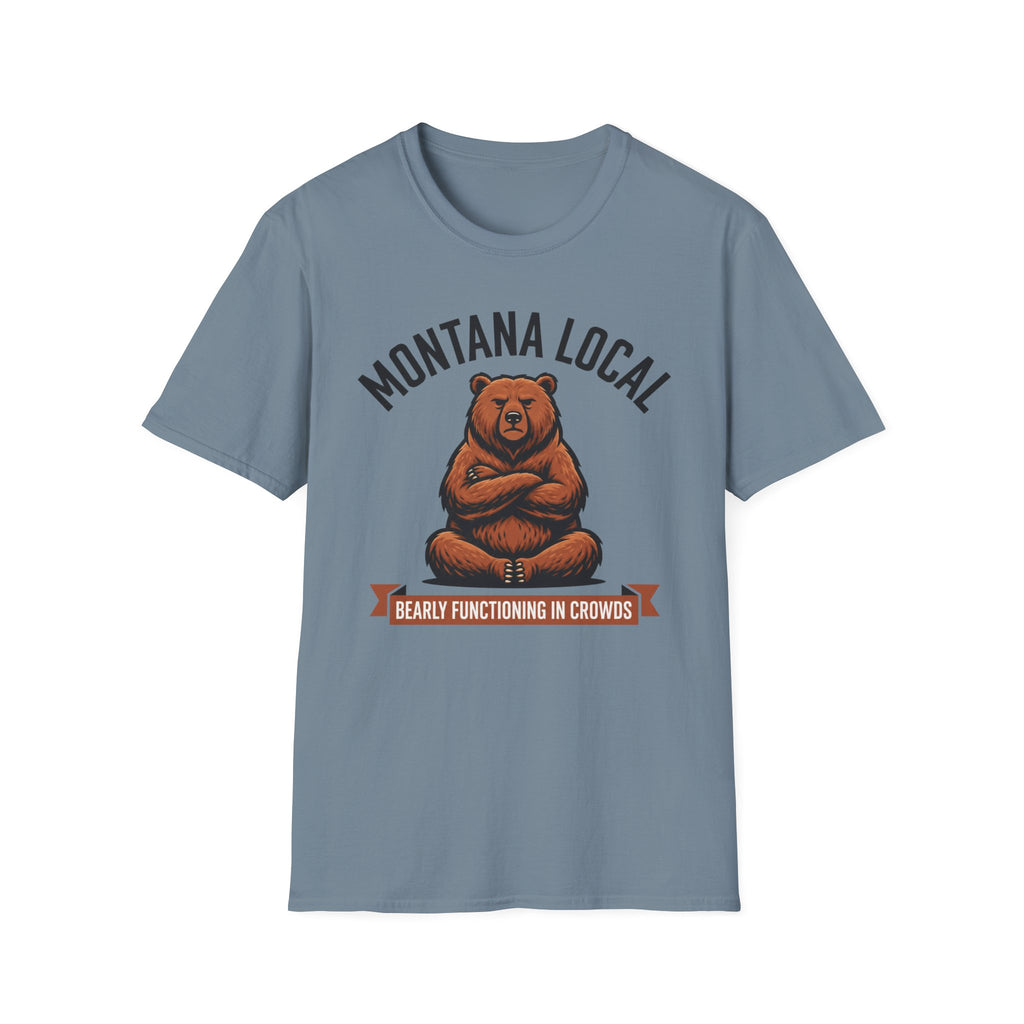 Bearly Functioning In Crowds T-Shirt