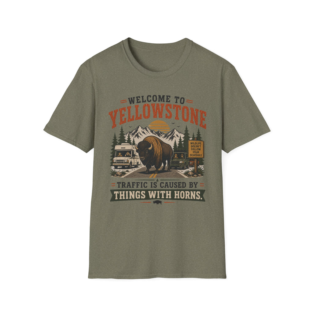 Welcome to Yellowstone Bison T-Shirt