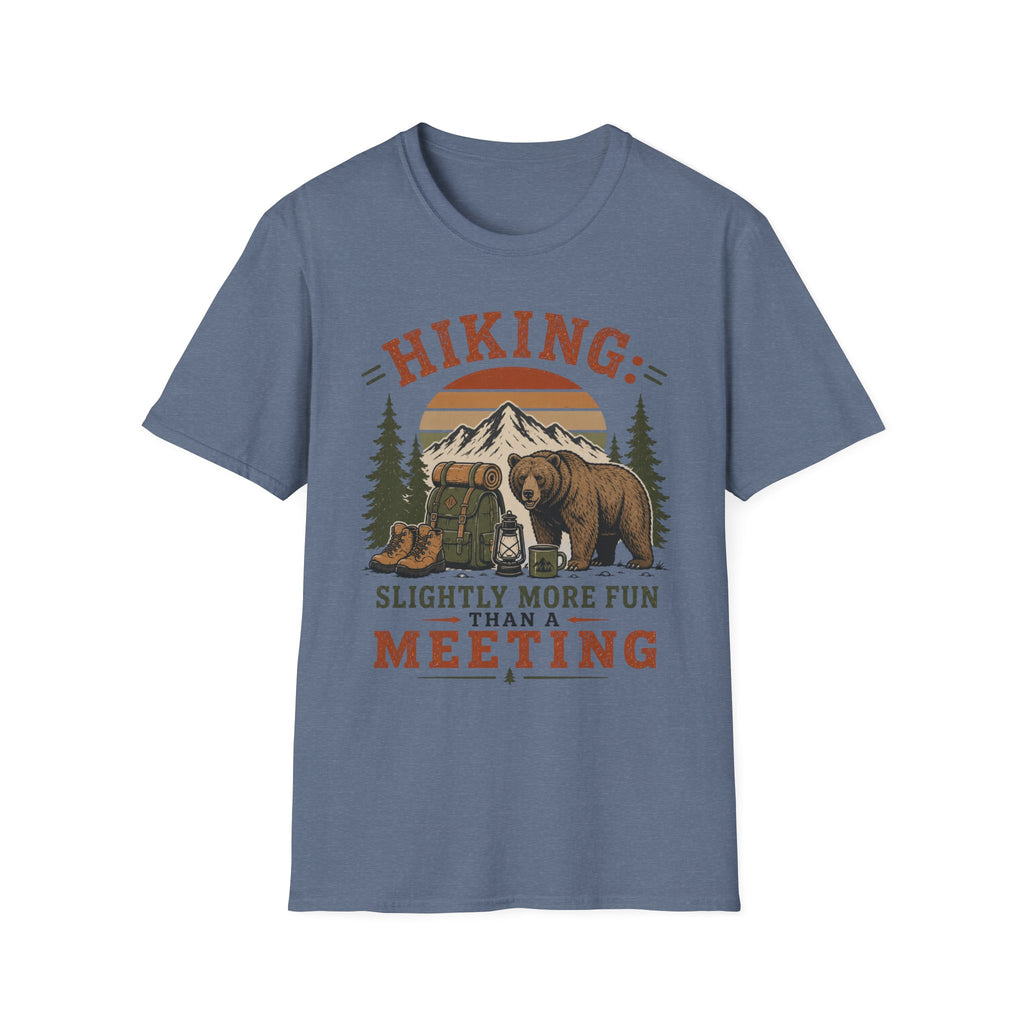 Hiking bear camping T-Shirt