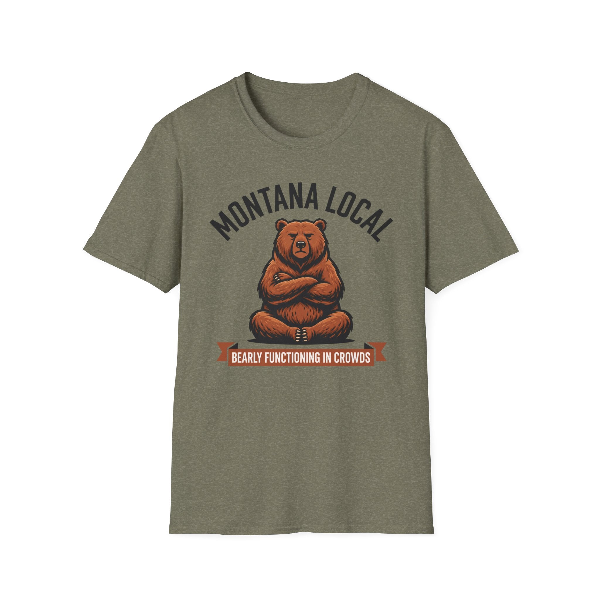 Bearly Functioning In Crowds T-Shirt