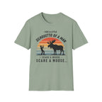 Silhouette of a Man Moose Tee