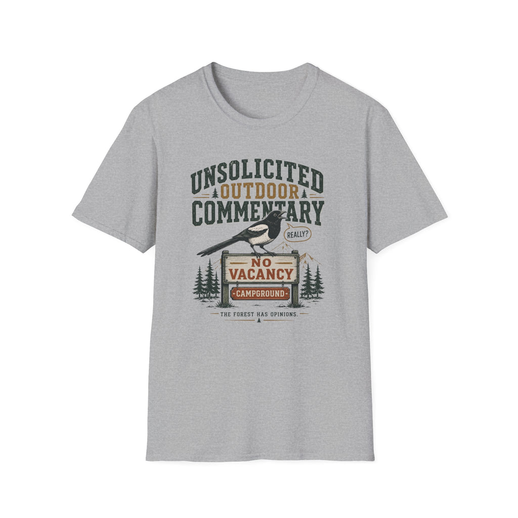 Unsolicited Outdoor Commentary T-Shirt