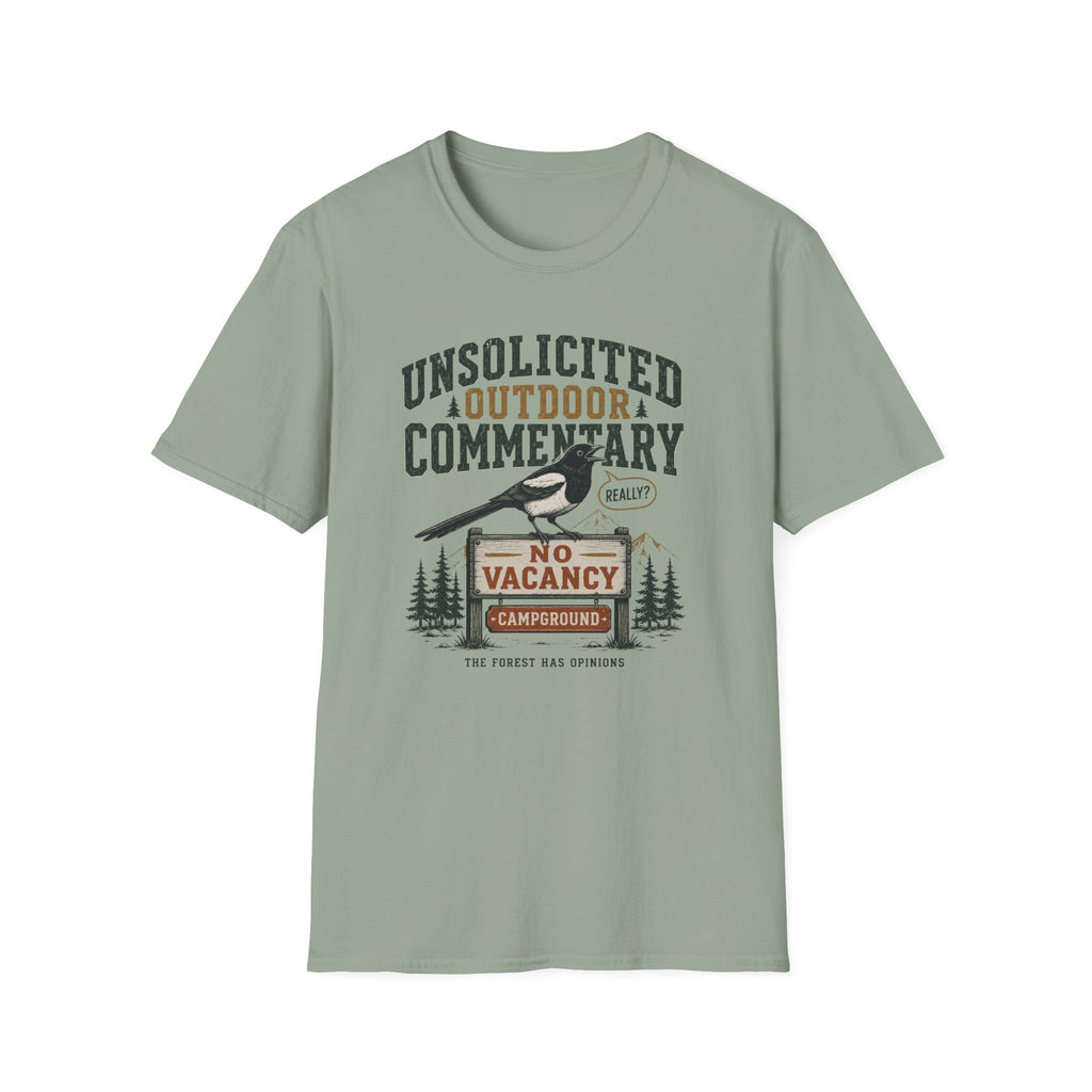 Unsolicited Outdoor Commentary T-Shirt