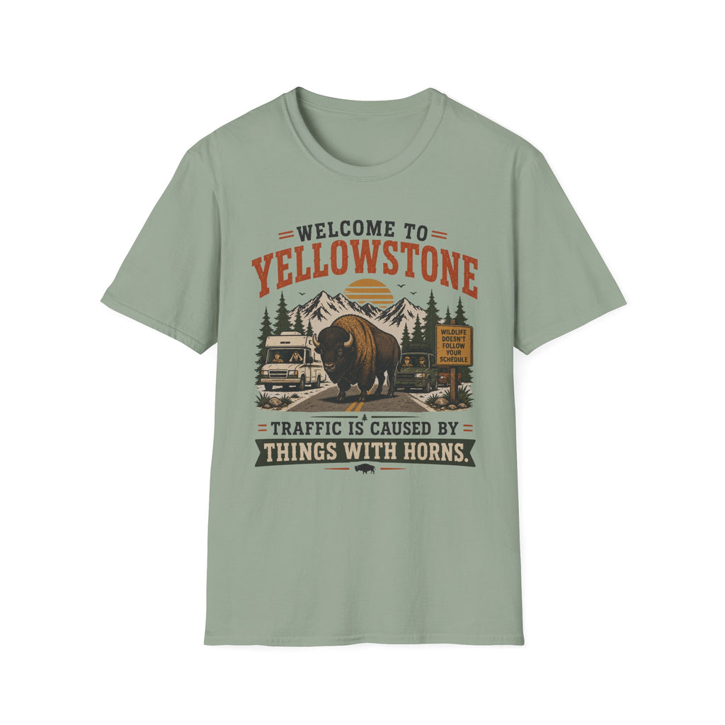 Welcome to Yellowstone Bison T-Shirt