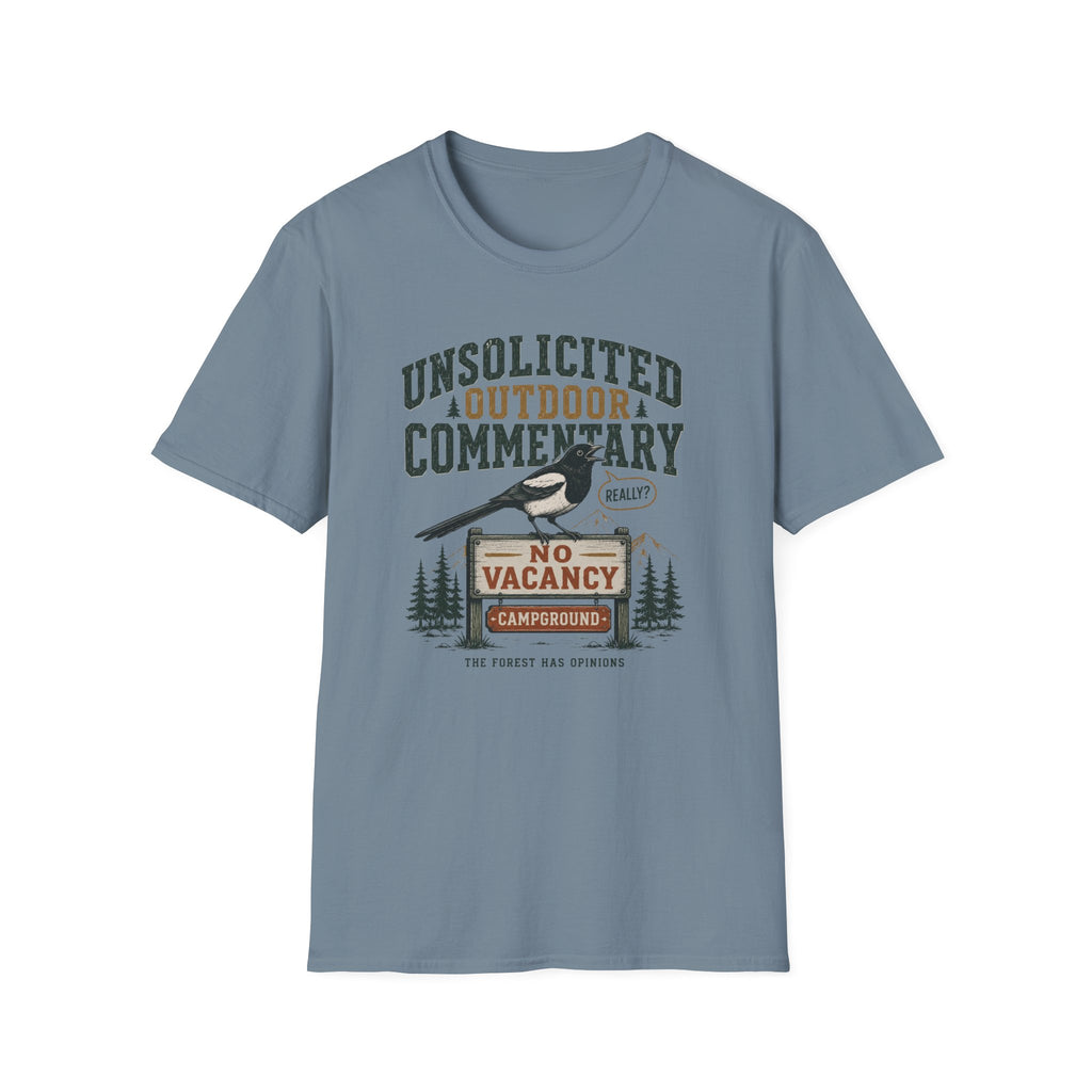 Unsolicited Outdoor Commentary T-Shirt