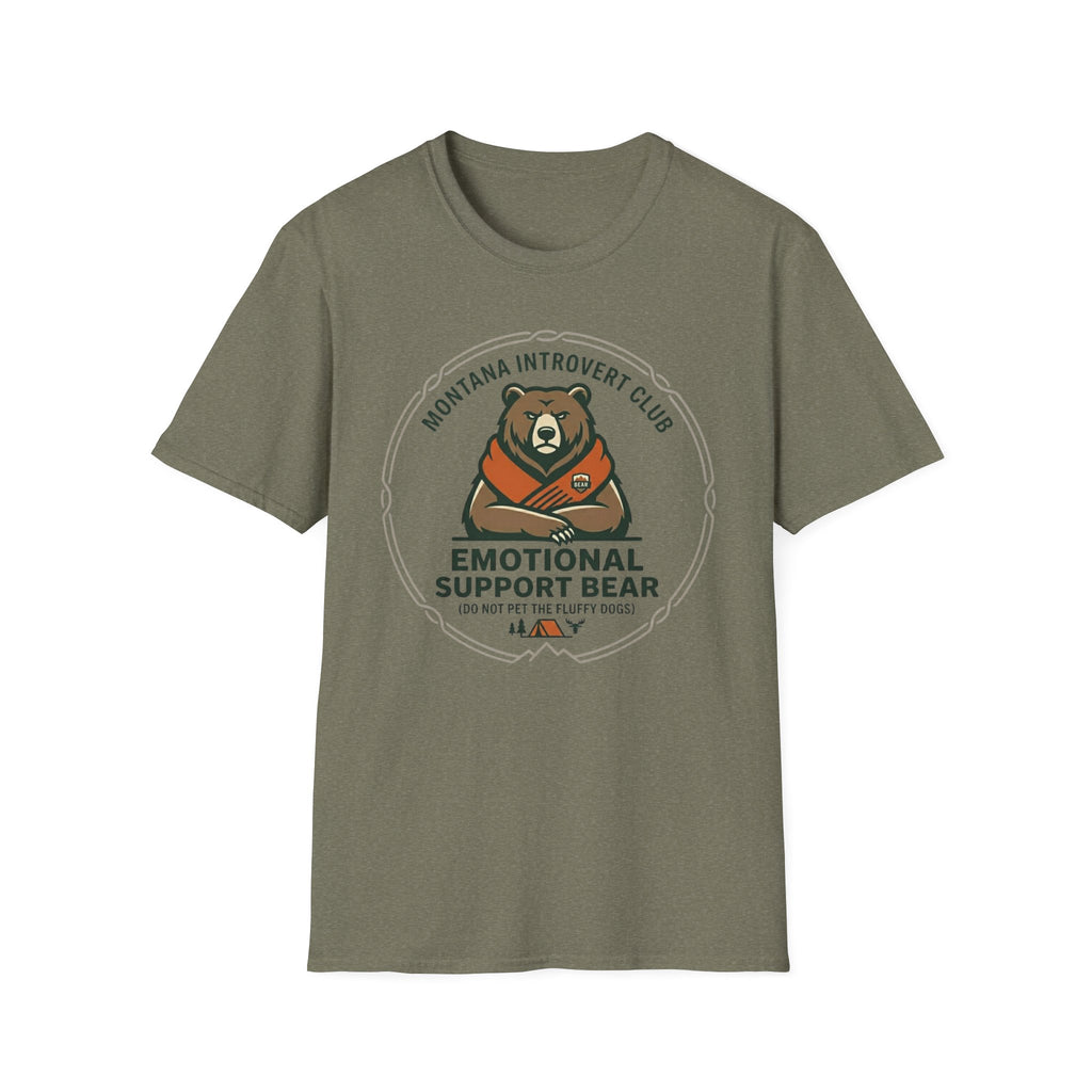 Emotional Support Bear T-Shirt