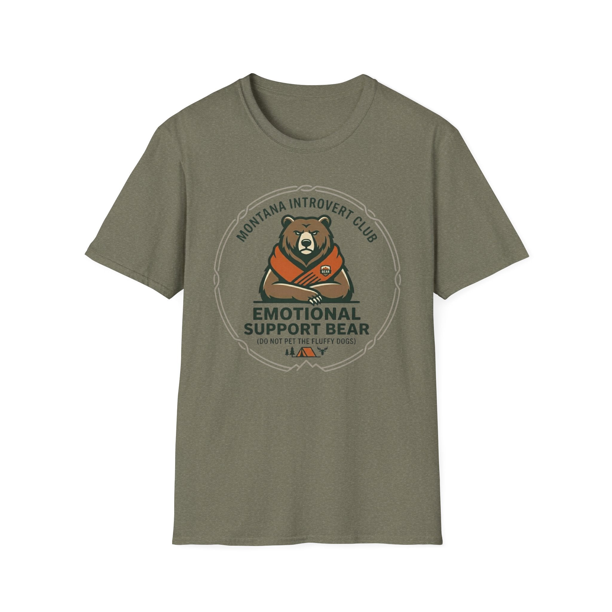 Emotional Support Bear T-Shirt