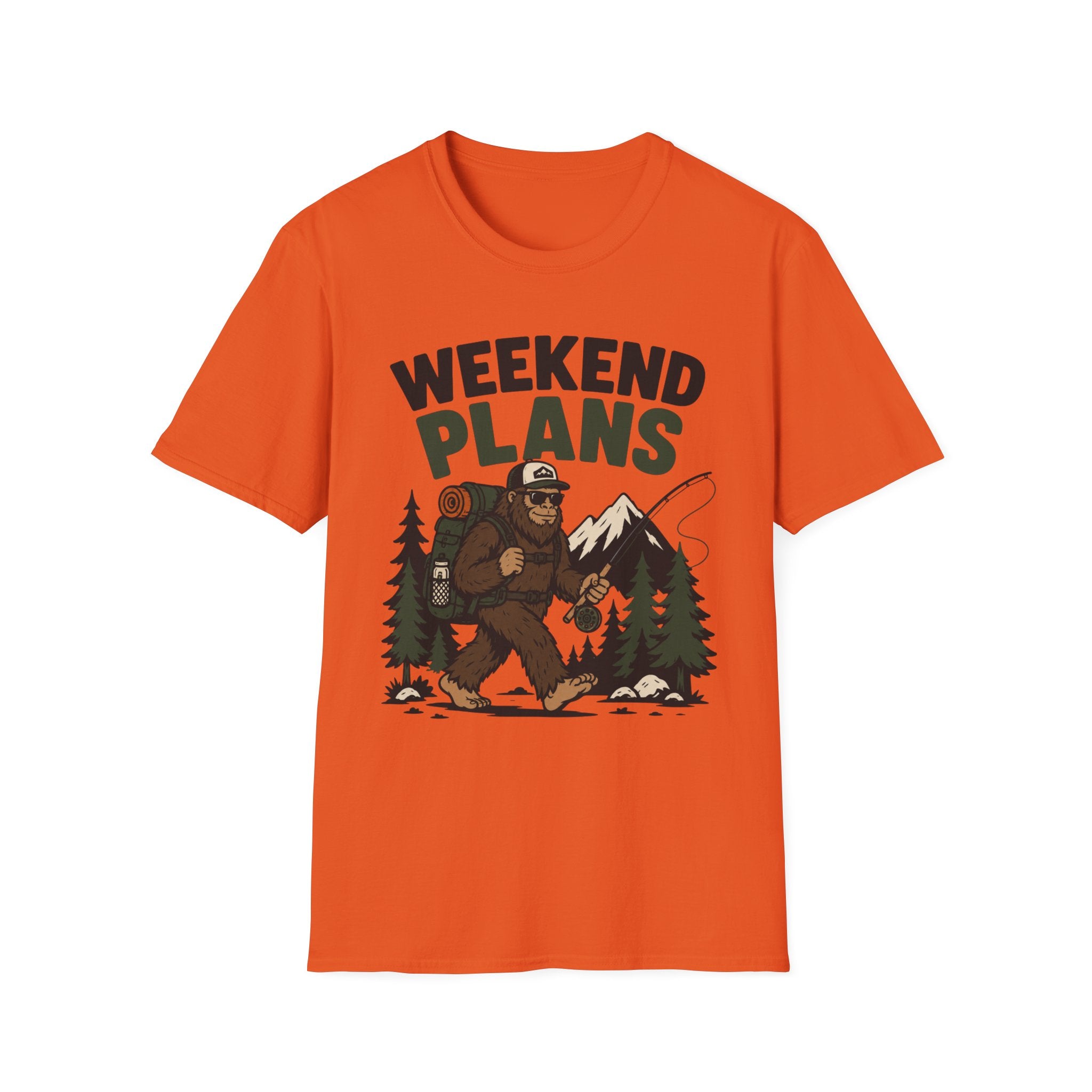 Weekend Plans Bigfoot T-Shirt