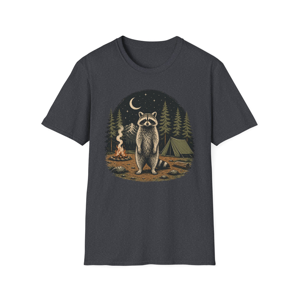 Raccoon Camping  T-Shirt
