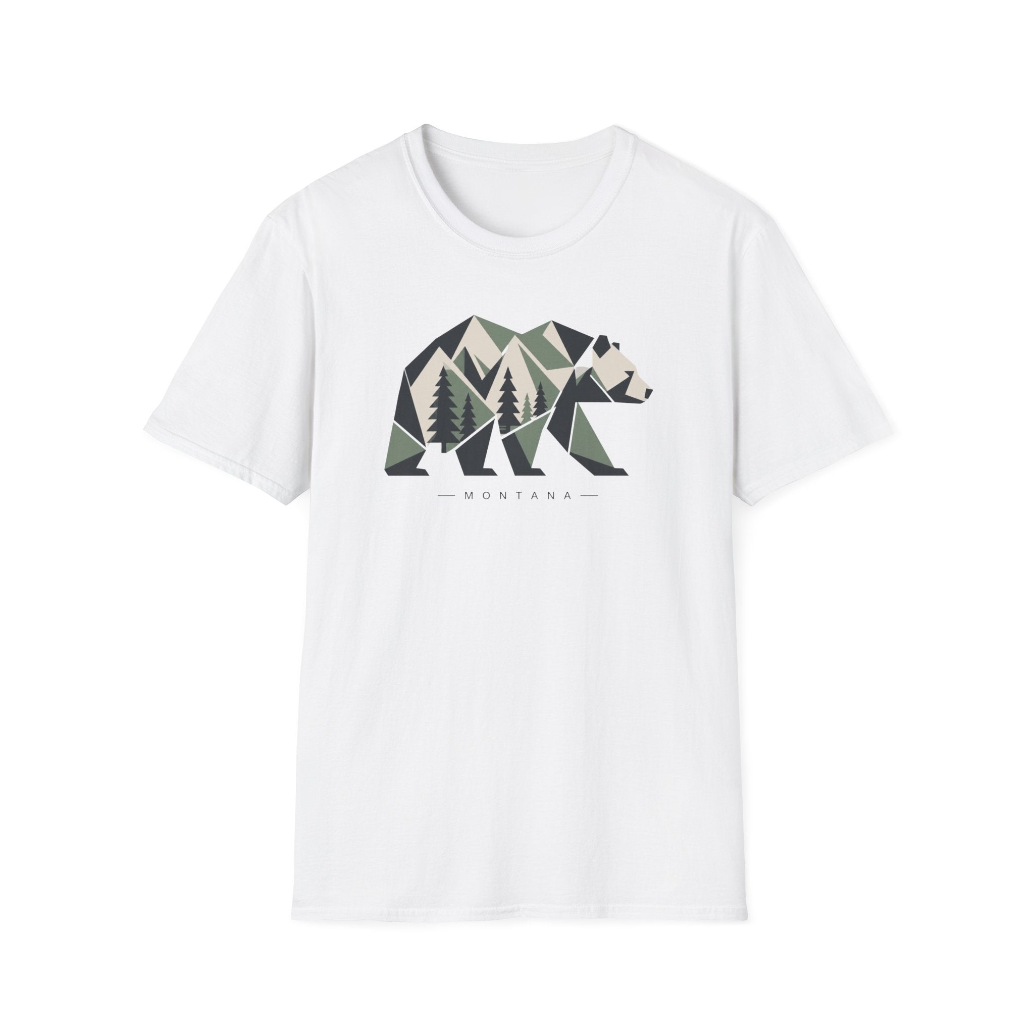 Montana Geometric Bear T‑Shirt