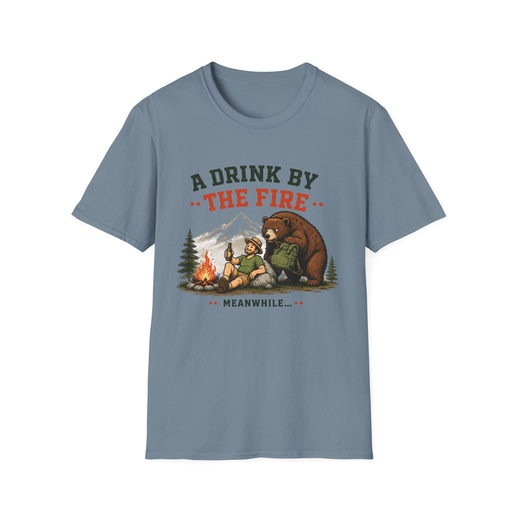 A Drink by the Fire T-Shirt
