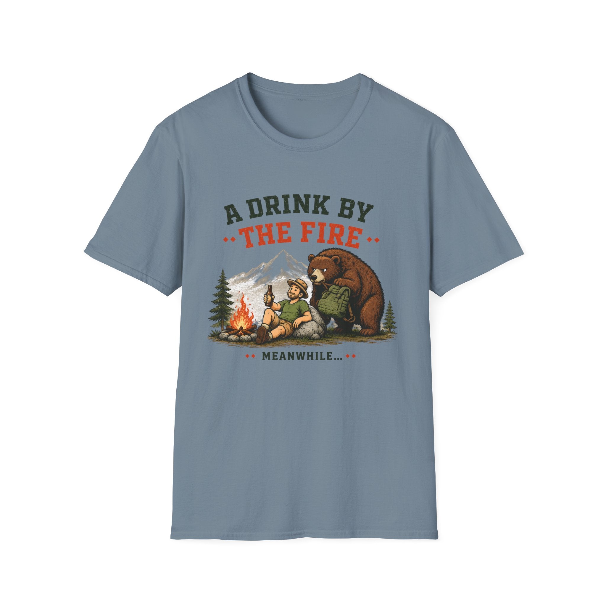 A Drink by the Fire T-Shirt