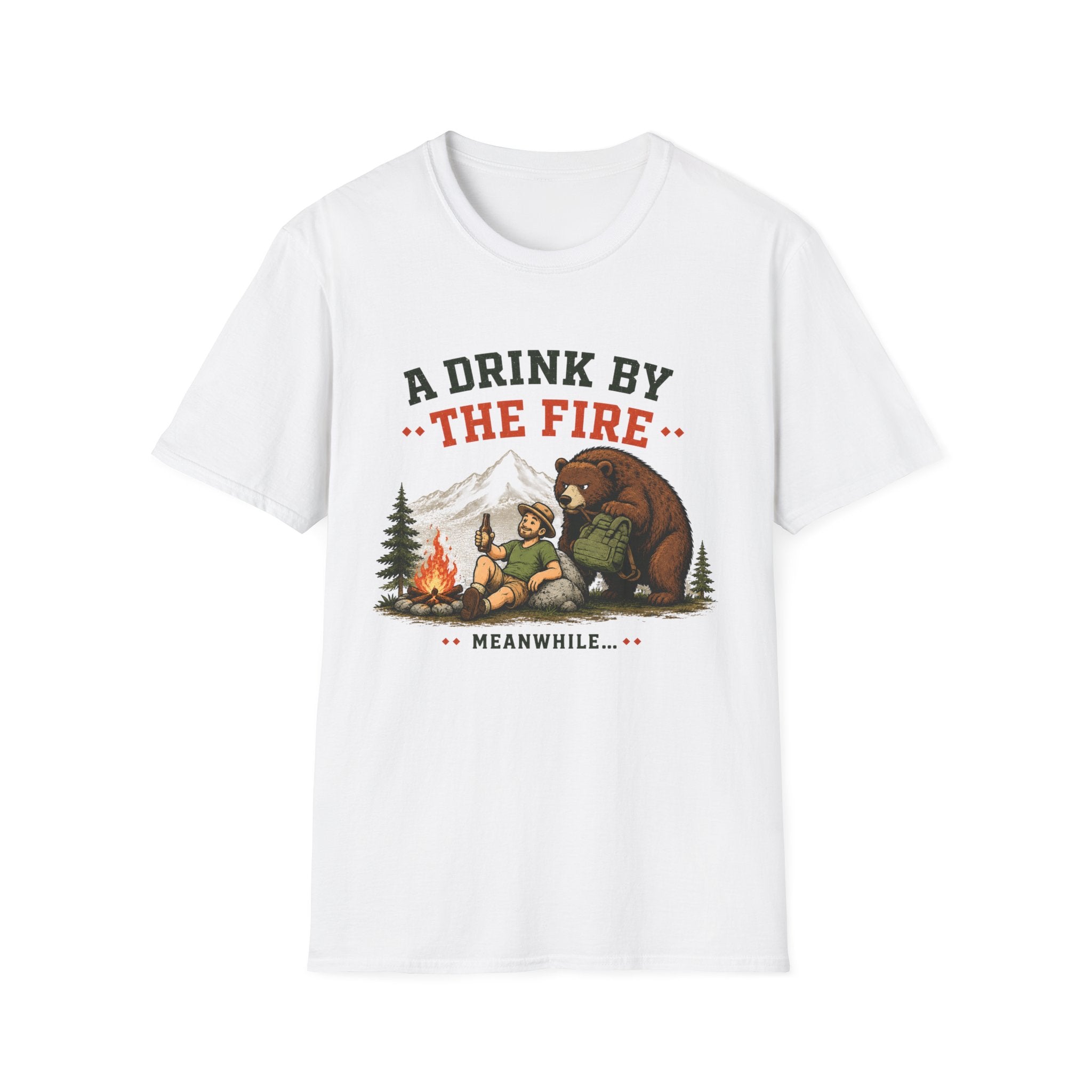 A Drink by the Fire T-Shirt
