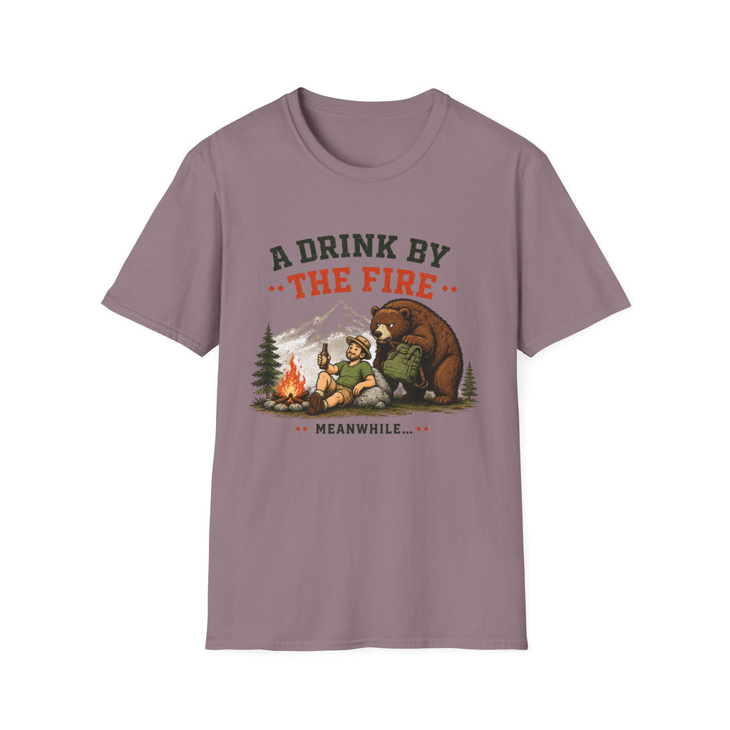 A Drink by the Fire T-Shirt
