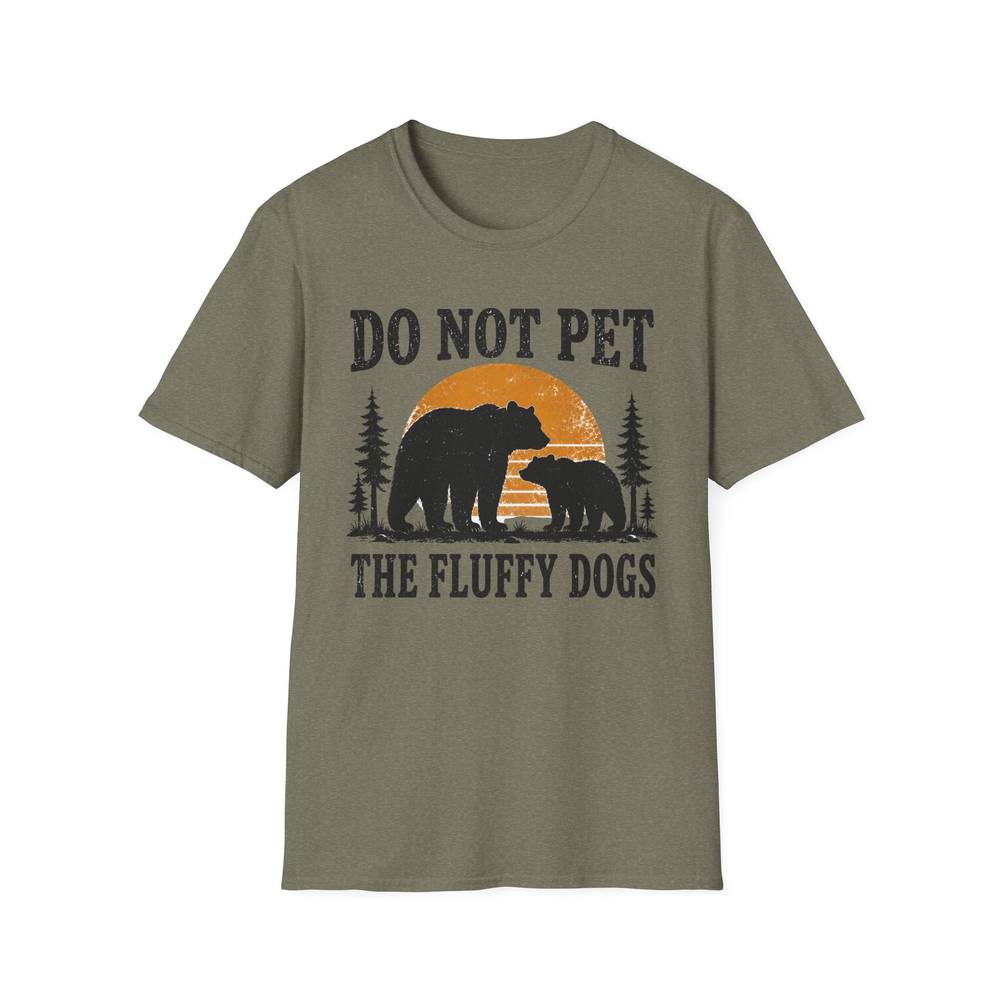 Do Not Pet The Fluffy Dogs T-Shirt
