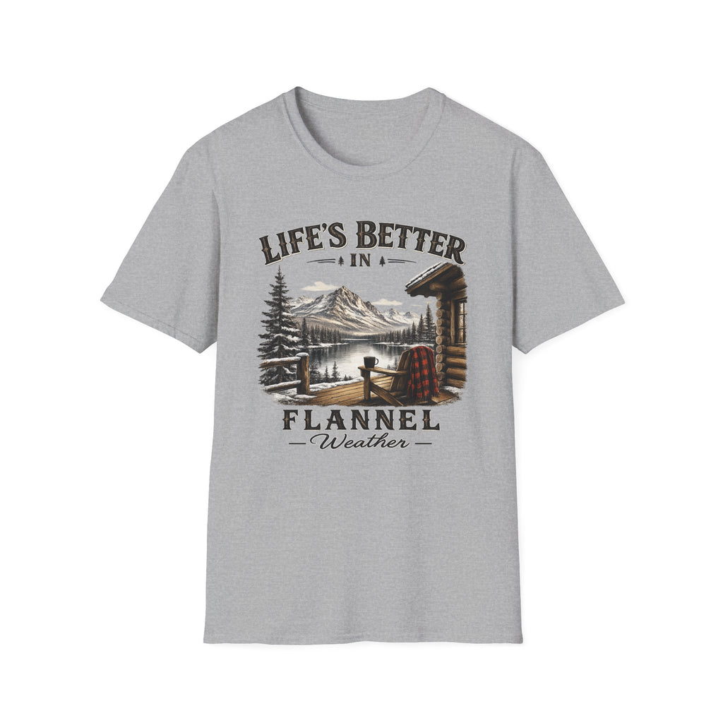 Life's Better in Flannel T-Shirt
