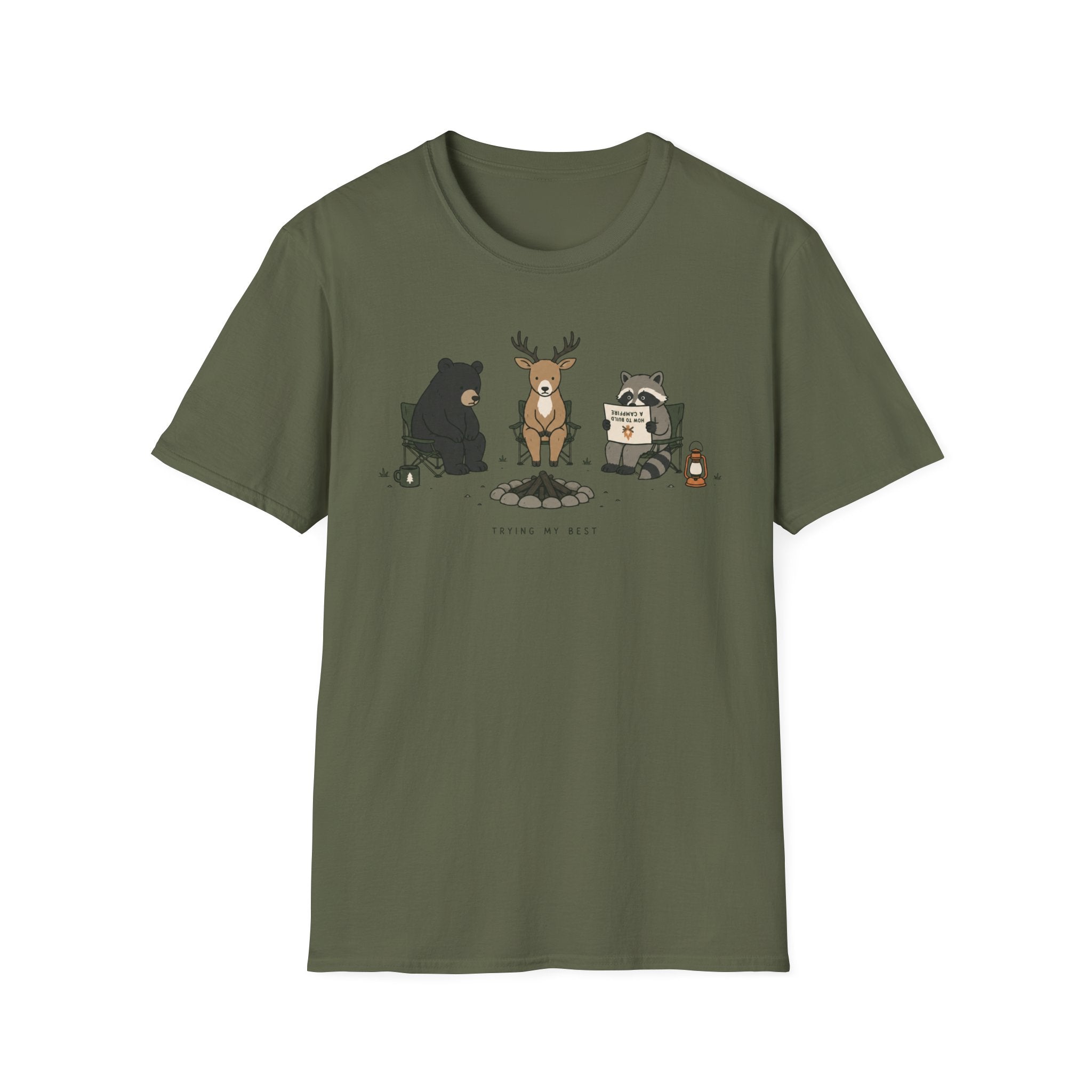 Campfire Animals T-Shirt