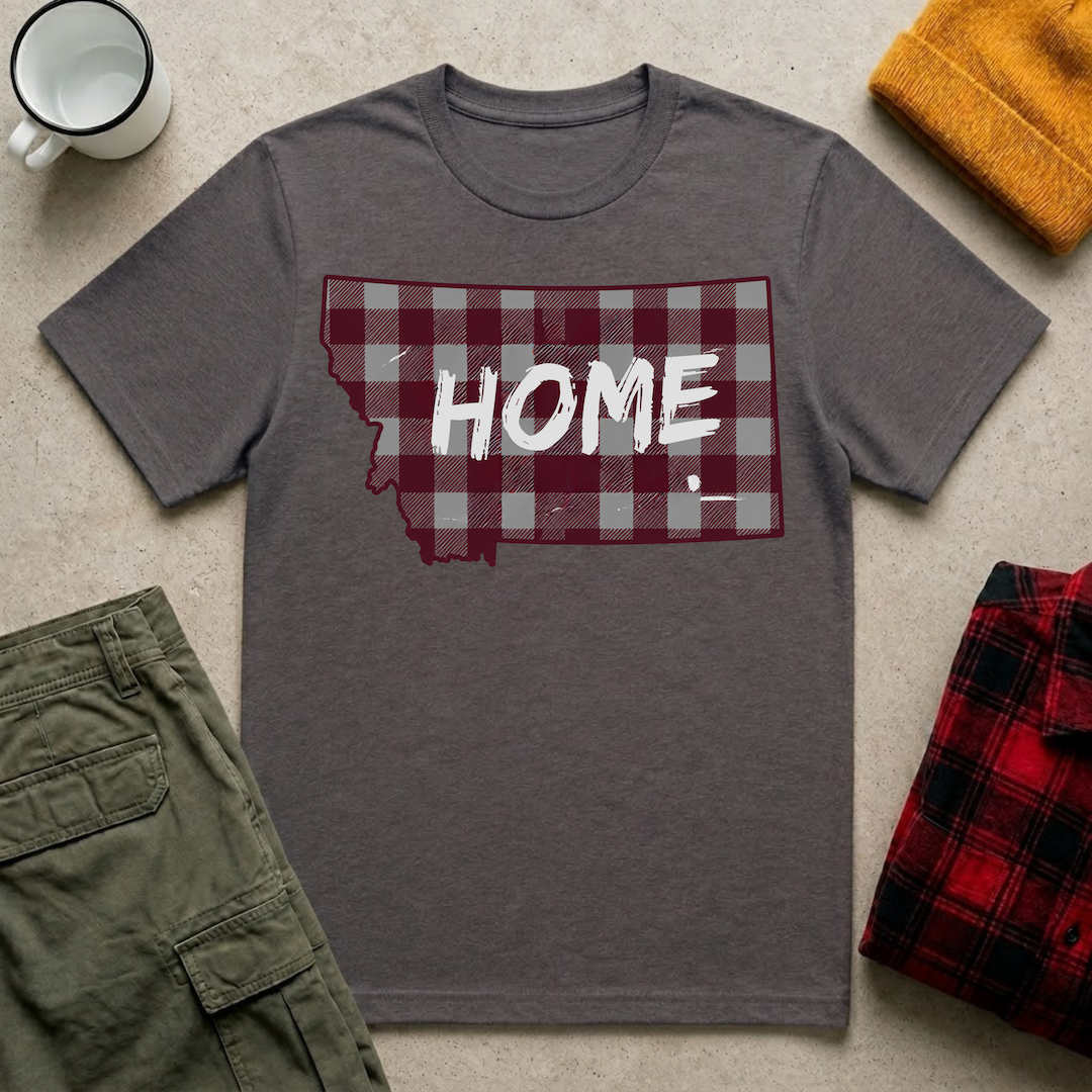 Montana "HOME" Griz T‑Shirt