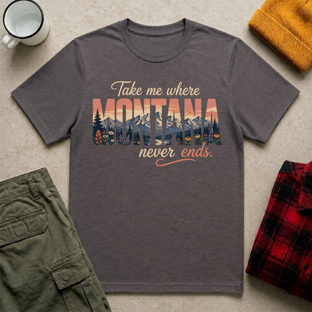 Montana Never Ends T-Shirt