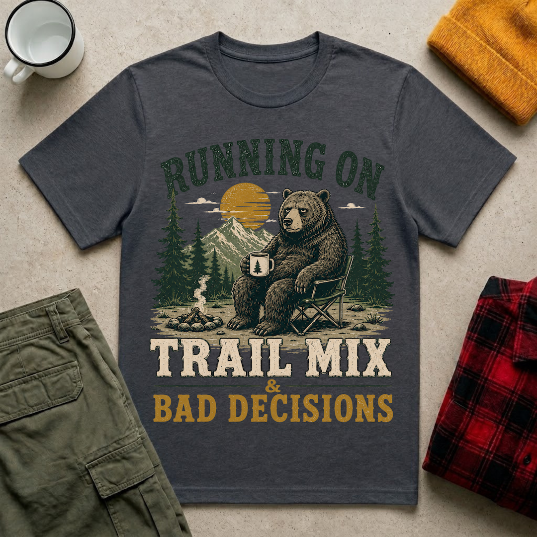 Running On Trail Mix T-Shirt