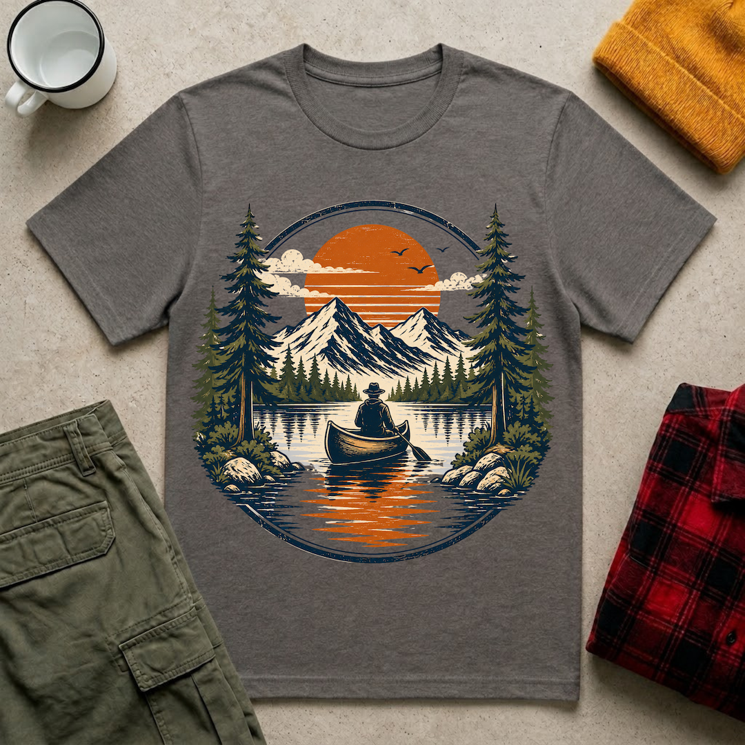 Mountains Sunset T-Shirt