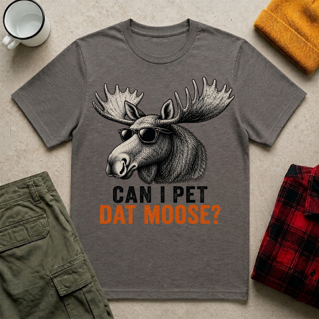 Can I Pet Dat Moose? T-Shirt