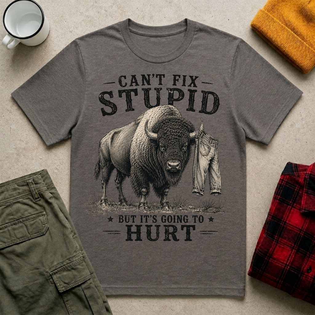 Can’t Fix Stupid T-Shirt